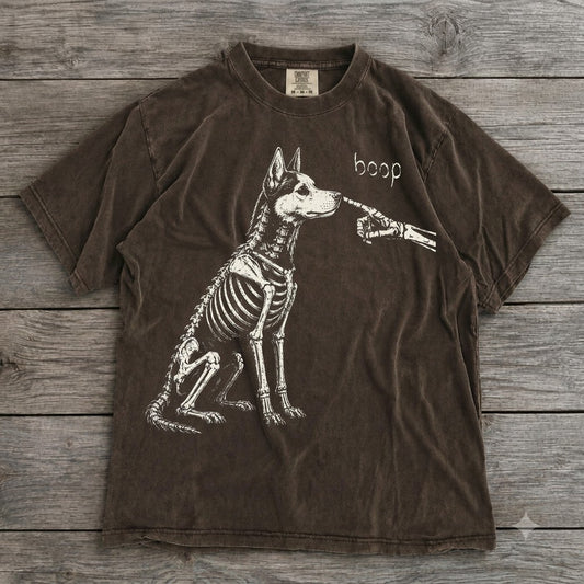 Husky Skeleton "Boop" T-Shirt