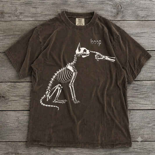 Skeleton Cat Boop T-Shirt