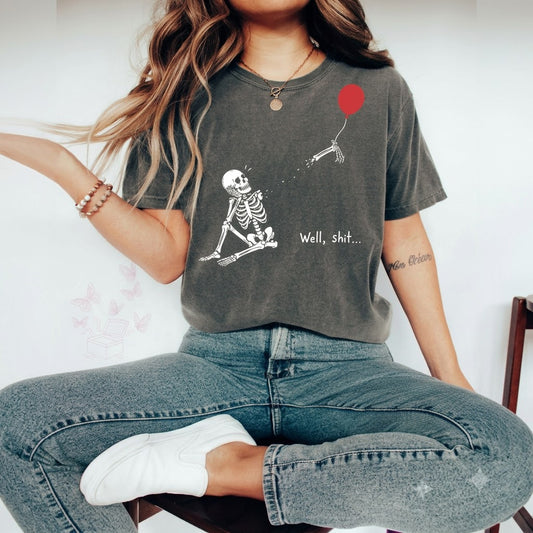 Skeleton Lost Balloon T-shirt