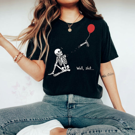 Skeleton Lost Balloon T-shirt