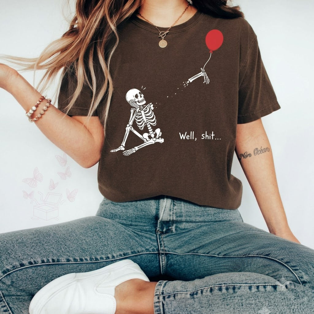 Skeleton Lost Balloon T-shirt