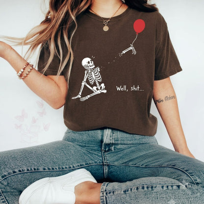 Skeleton Lost Balloon T-shirt