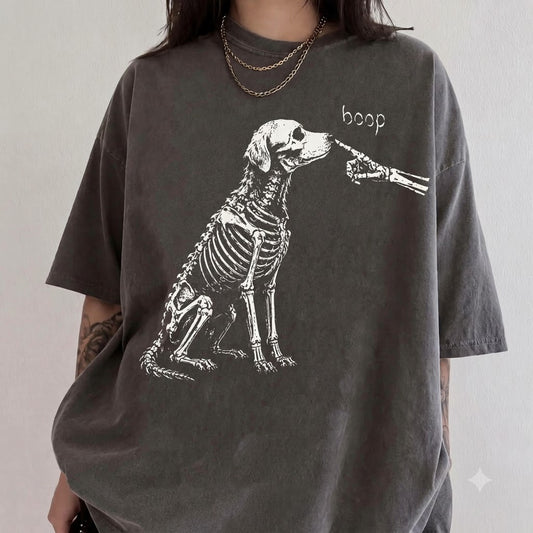 Golden Retriever Skeleton "Boop" T-Shirt
