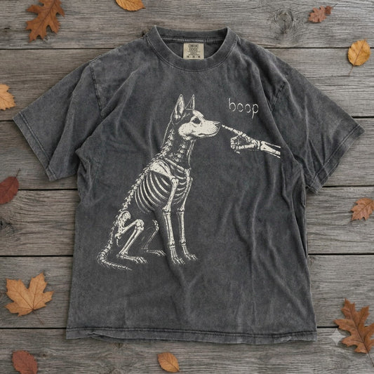 Husky Skeleton "Boop" T-Shirt