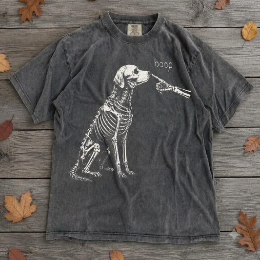 Golden Retriever Skeleton "Boop" T-Shirt