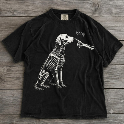 Golden Retriever Skeleton "Boop" T-Shirt